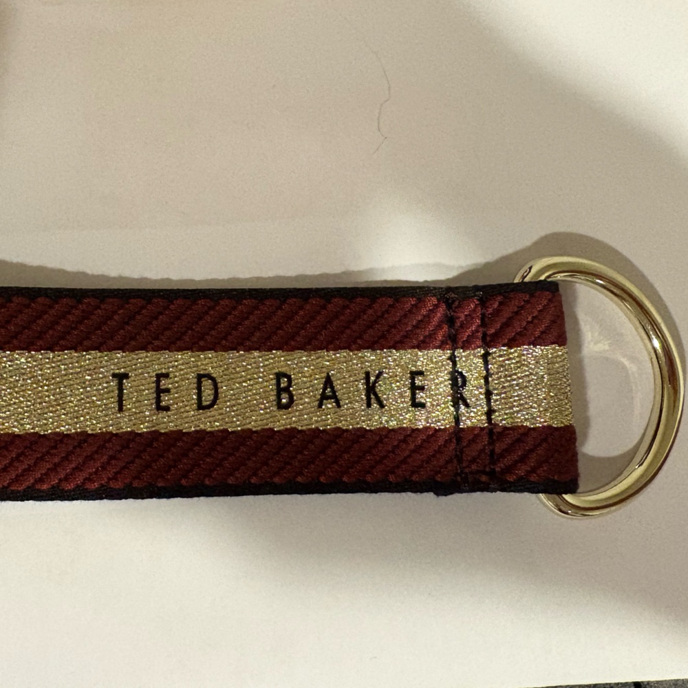 Ted Baker Crossbody Bag Strap - Adjustable with gold accents - Picture 3 of 5